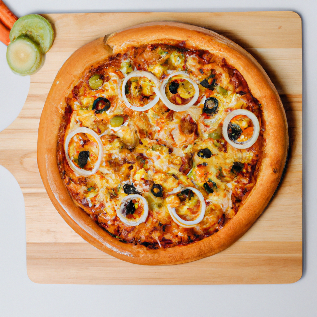 라이트도우 피자 대표 이미지 (AI 생성)